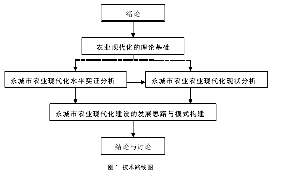 图 1  技术路线图