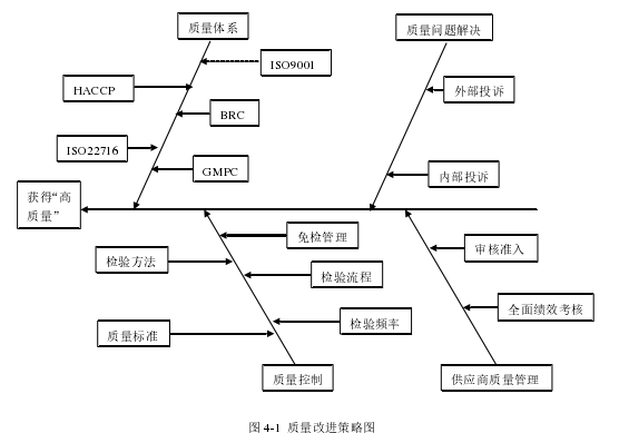 图 4-1  质量改进策略图 