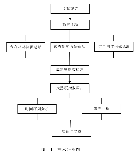 图 1.1   技术路线图