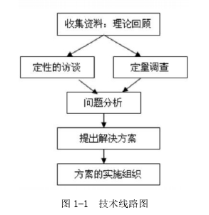 图 1-1  技术线路图