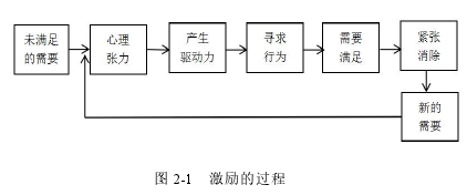 图 2-1 激励的过程