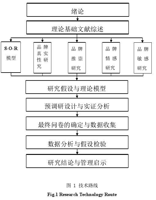 图 1 技术路线