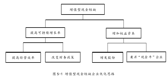 图 5-1 增值型现金短缺企业优化思路