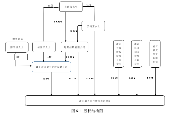 图 6.1 股权结构图