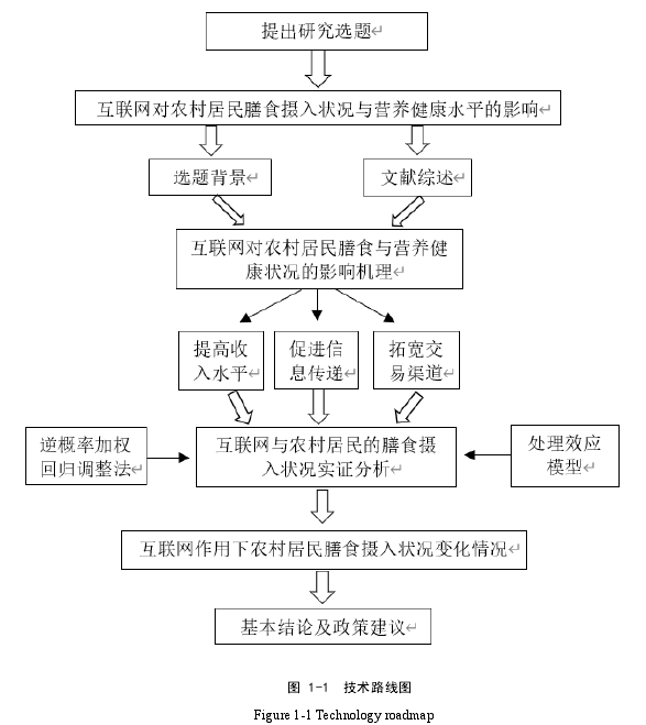 图 1-1  技术路线图