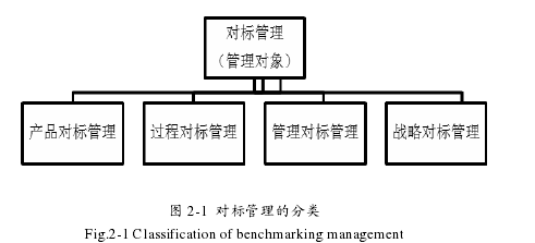 图 2-1  对标管理的分类 