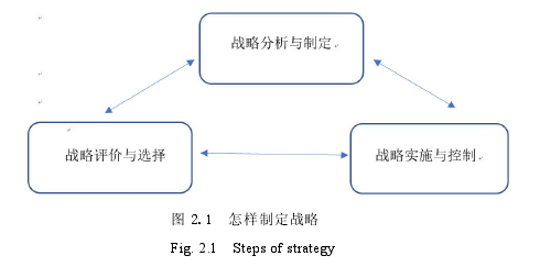 图 2.1 怎样制定战略